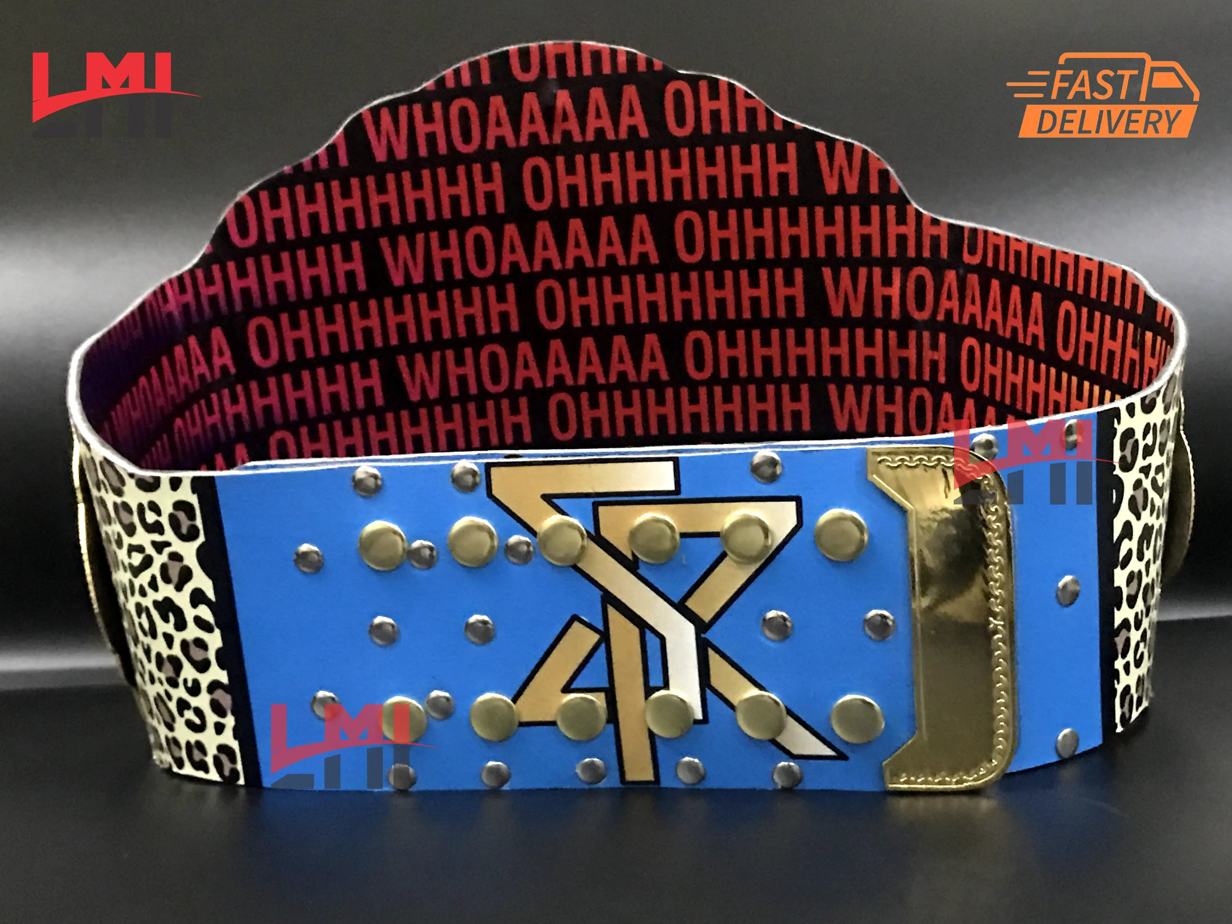 Seth Rollins Custom World Heavyweight Championship Belt 2mm Brass - LMI Championship Belts