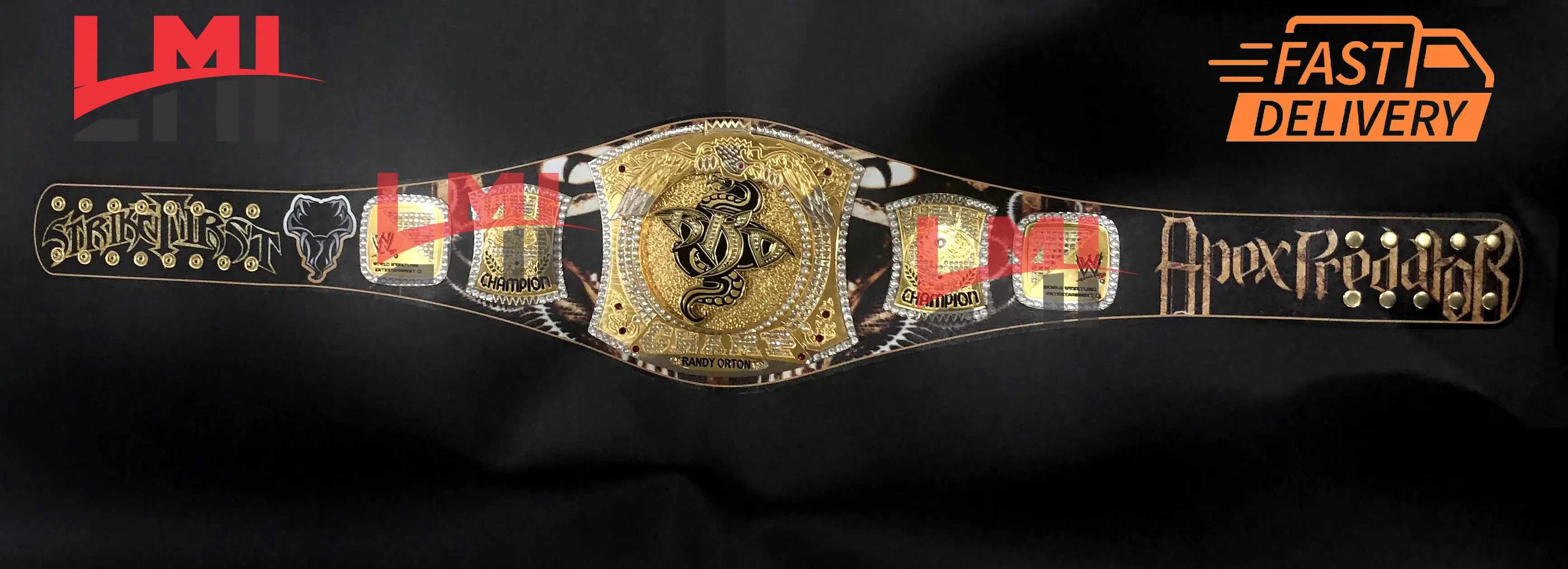 Randy Orton Spinner World Heavyweight Championship Belt - LMI Championship Belts