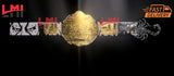 Custom Tribute to Sting Big Gold World Heavyweight Championship Belt 2mm Brass - LMI Championship Belts