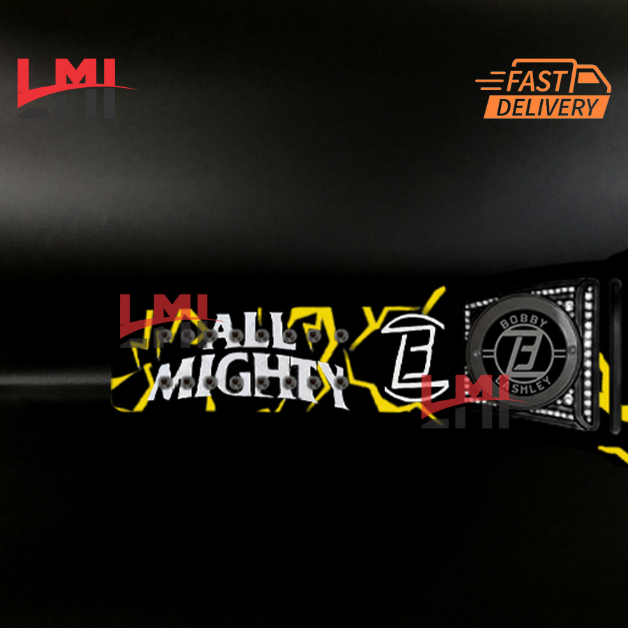 Custom Bobby Lashley Universal Heavyweight Championship Belt Wrestling 2mm Brass 