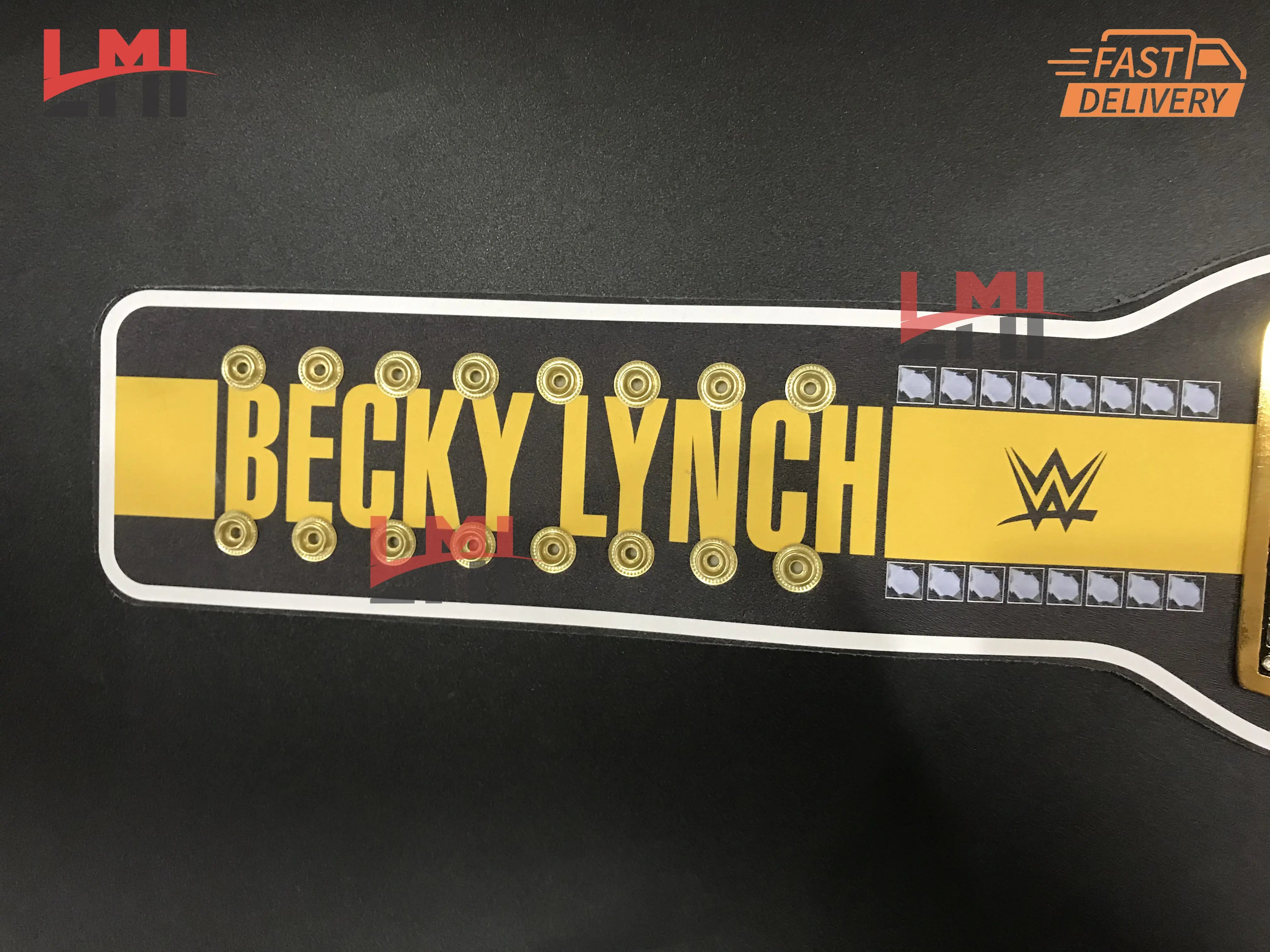 Becky Lynch The Man Custom Universal Replica Championship Belt 2mm Brass 