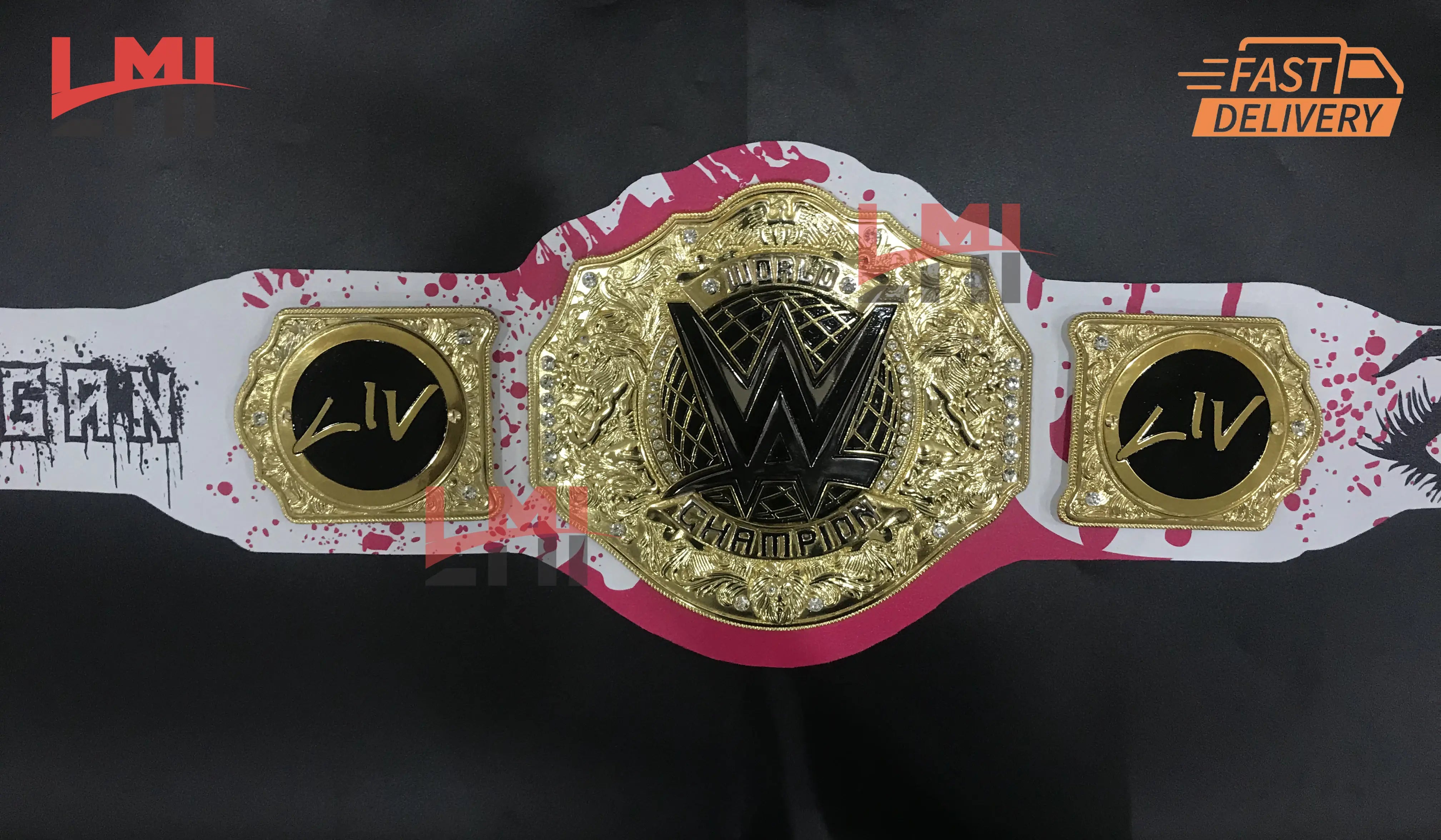Custom Liv Morgan Women's World Heavyweight Championship Belt 