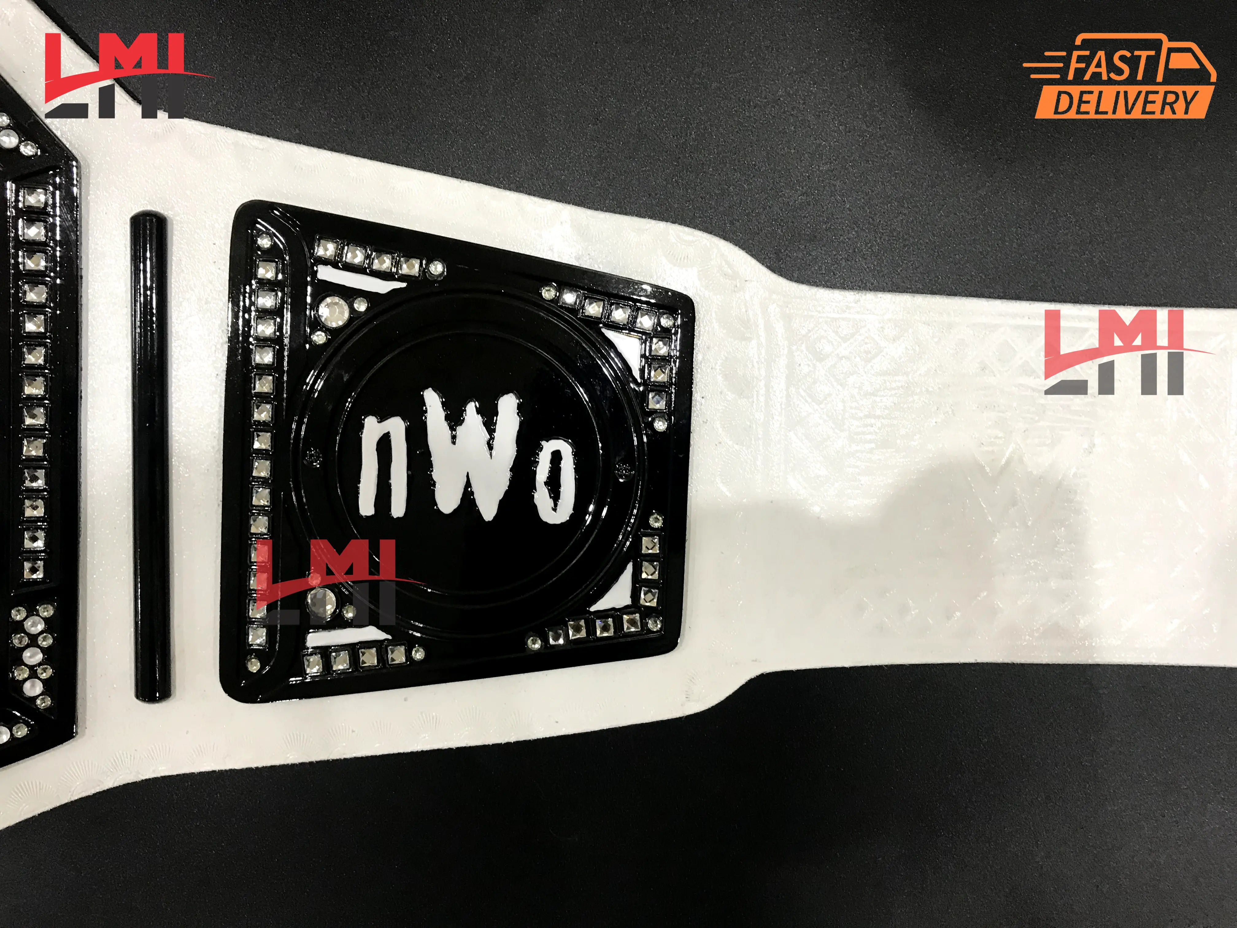 Custom NWO Signature Universal World Heavyweight Championship Belt 2mm - LMI Championship Belts