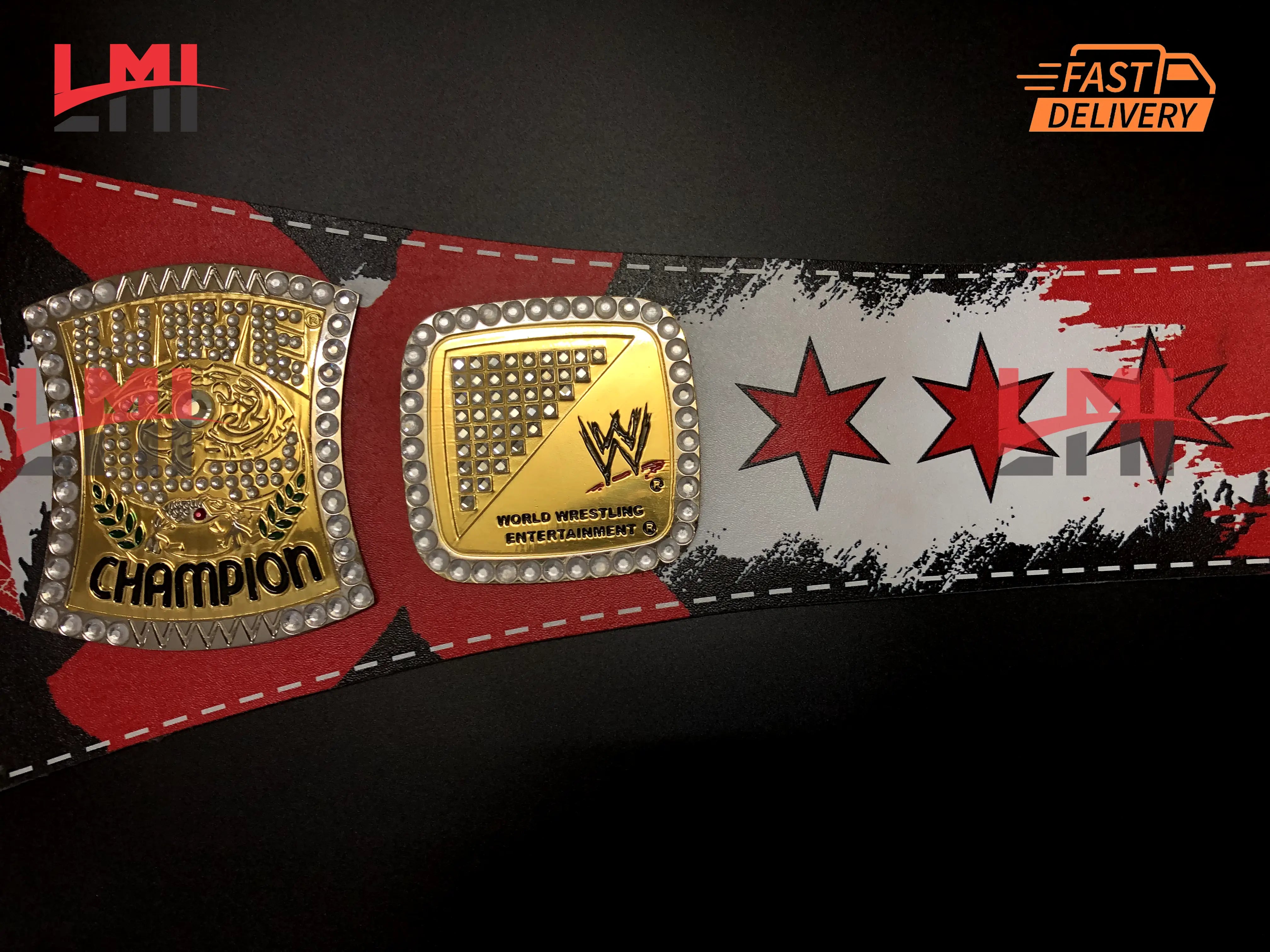 CM Punk Spinner World Heavyweight Championship Belt Replica 