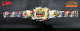 Wrestlemania 40 Spinner World Heavyweight Championship Belt - LMI Championship Belts