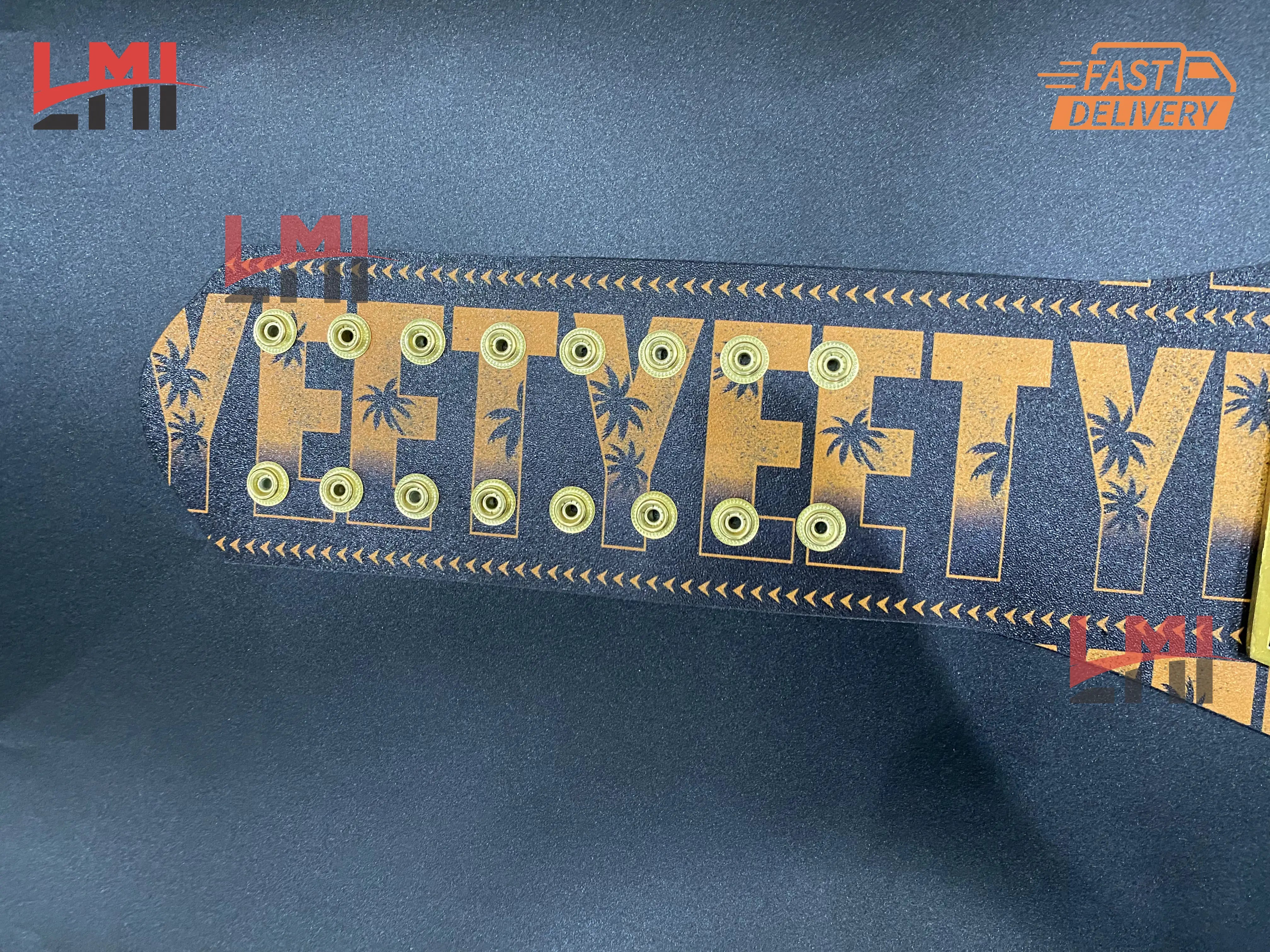 Custom Jey Uso Yeet Intercontinental Championship Belt Replica Wrestling Belt 2mm Brass 