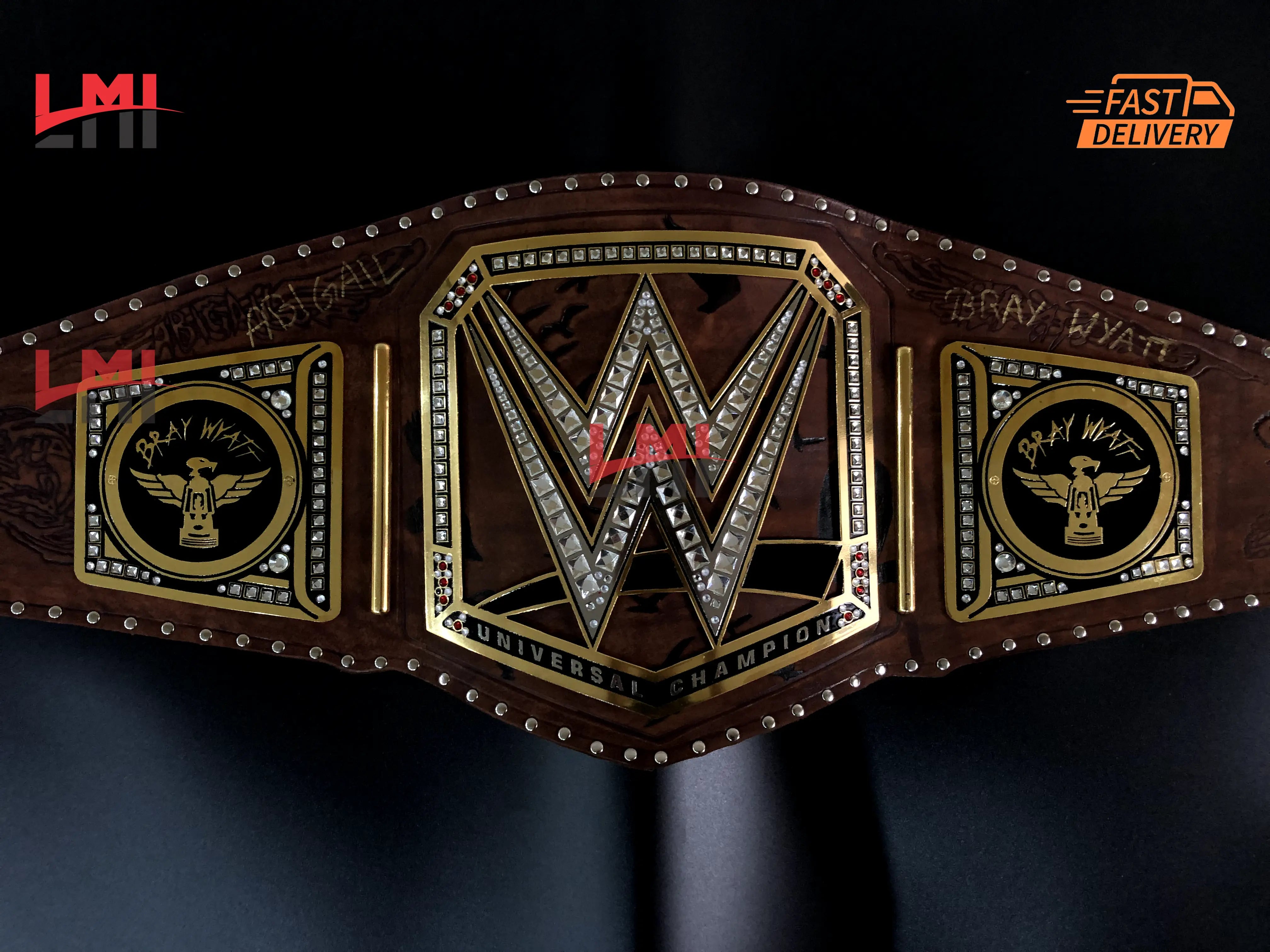 Custom Tribute to Bray Wyatt Universal Replica Championship Belt 2mm Brass 
