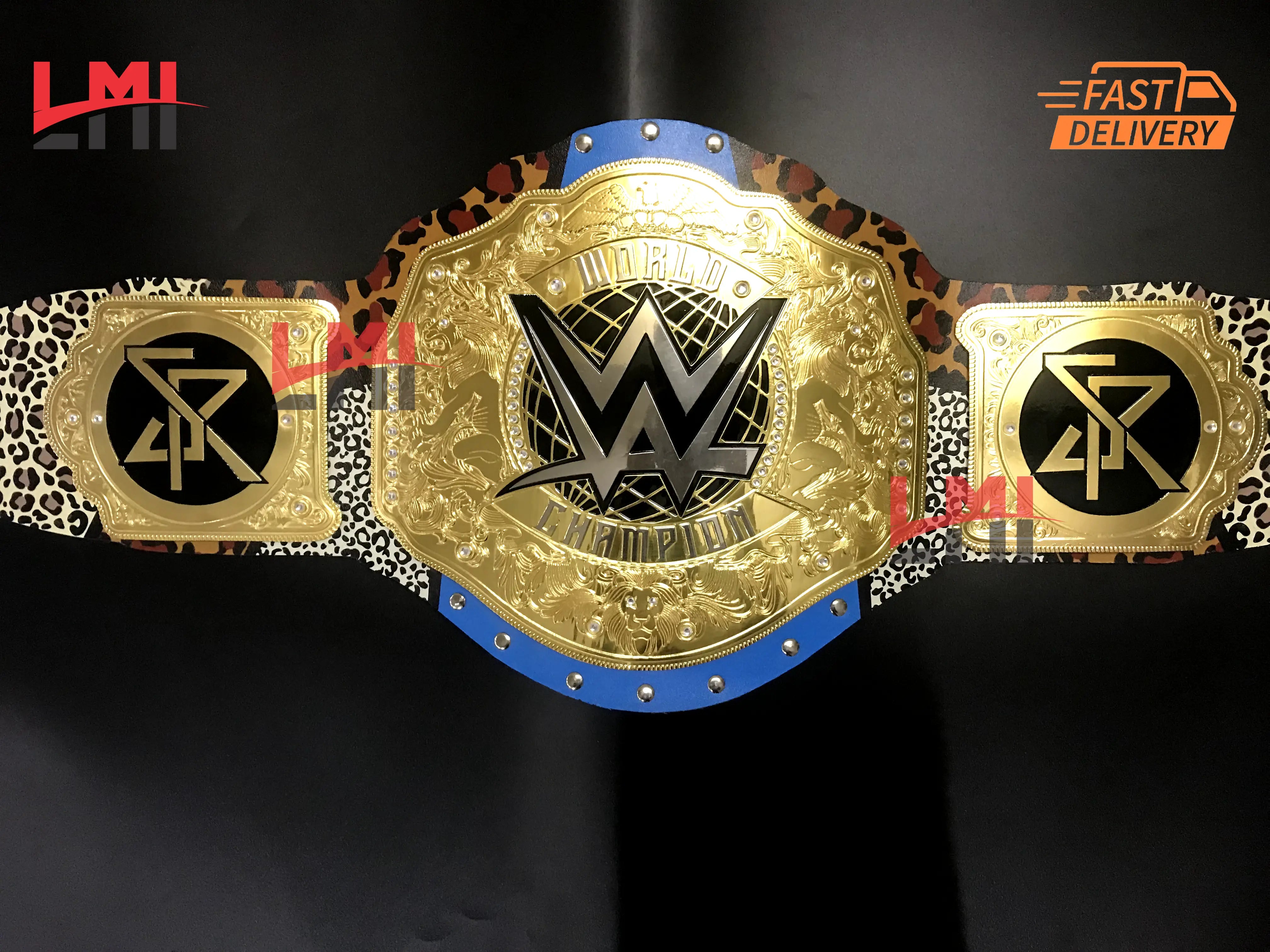 Seth Rollins Custom World Heavyweight Championship Belt 2mm Brass - LMI Championship Belts