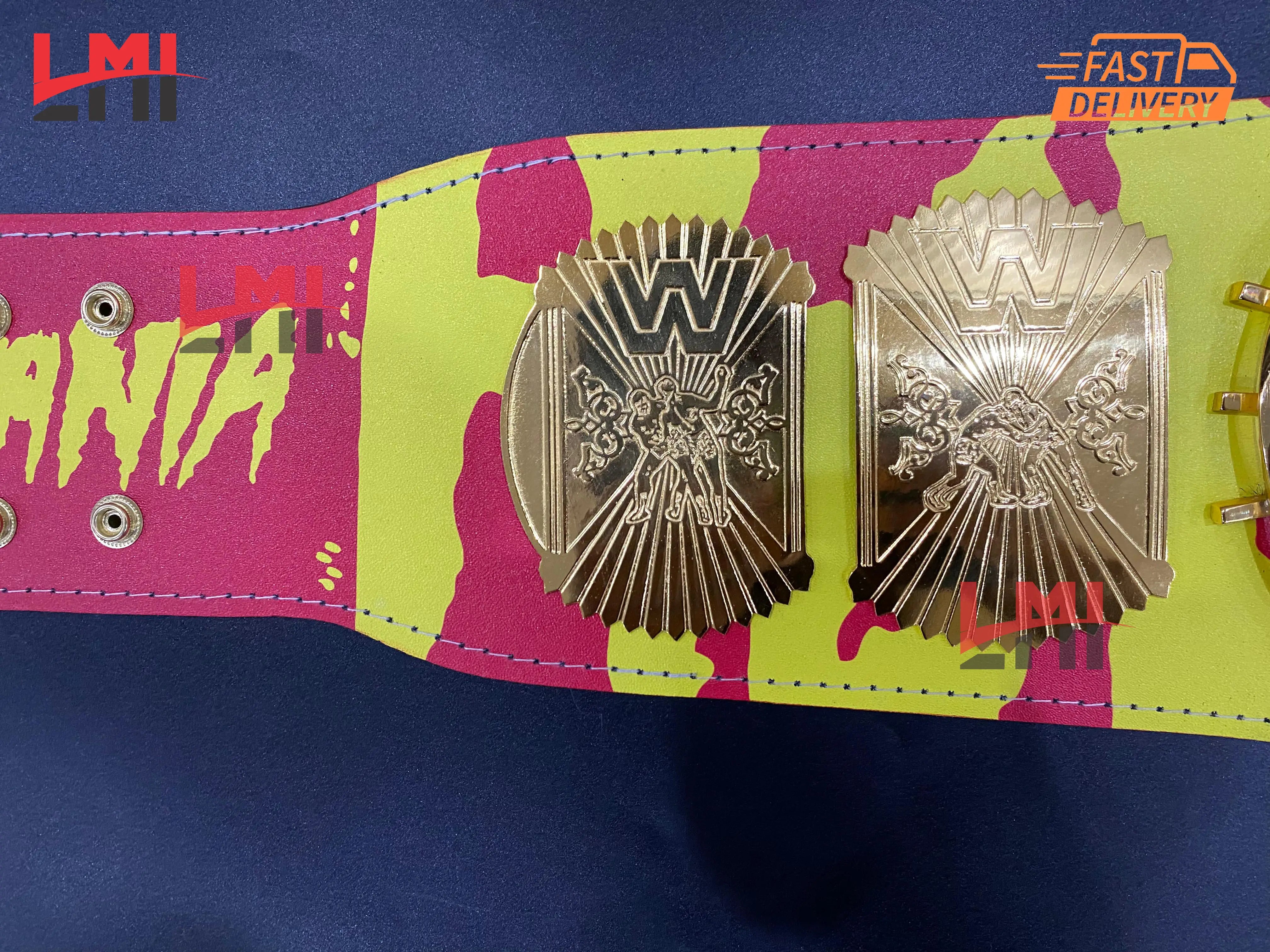 Tribute Hulk Hogan Winged Eagle Championship Belt Title Wrestling Belt 