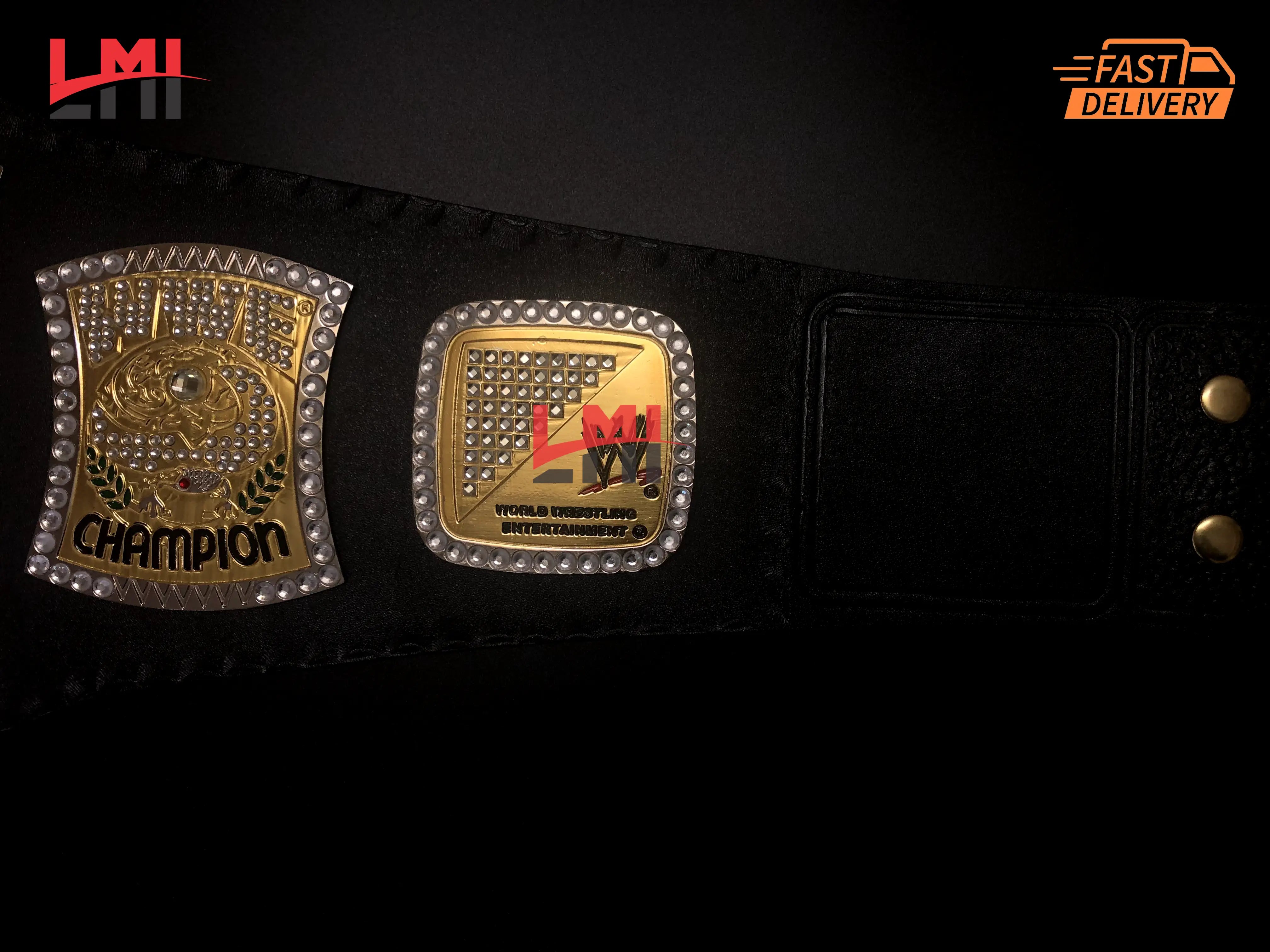 WWE Spinner World Heavyweight Replica Championship Belt 2mm - LMI Championship Belts