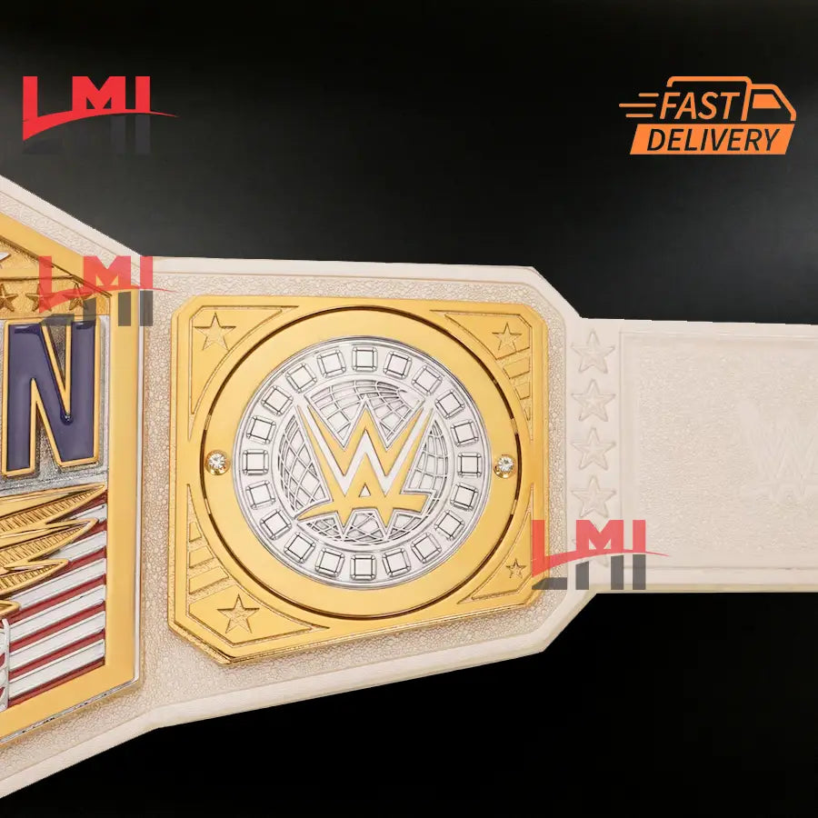 WWE Women's United States Championship Belt Wrestling 2mm Brass - LMI Championship Belts