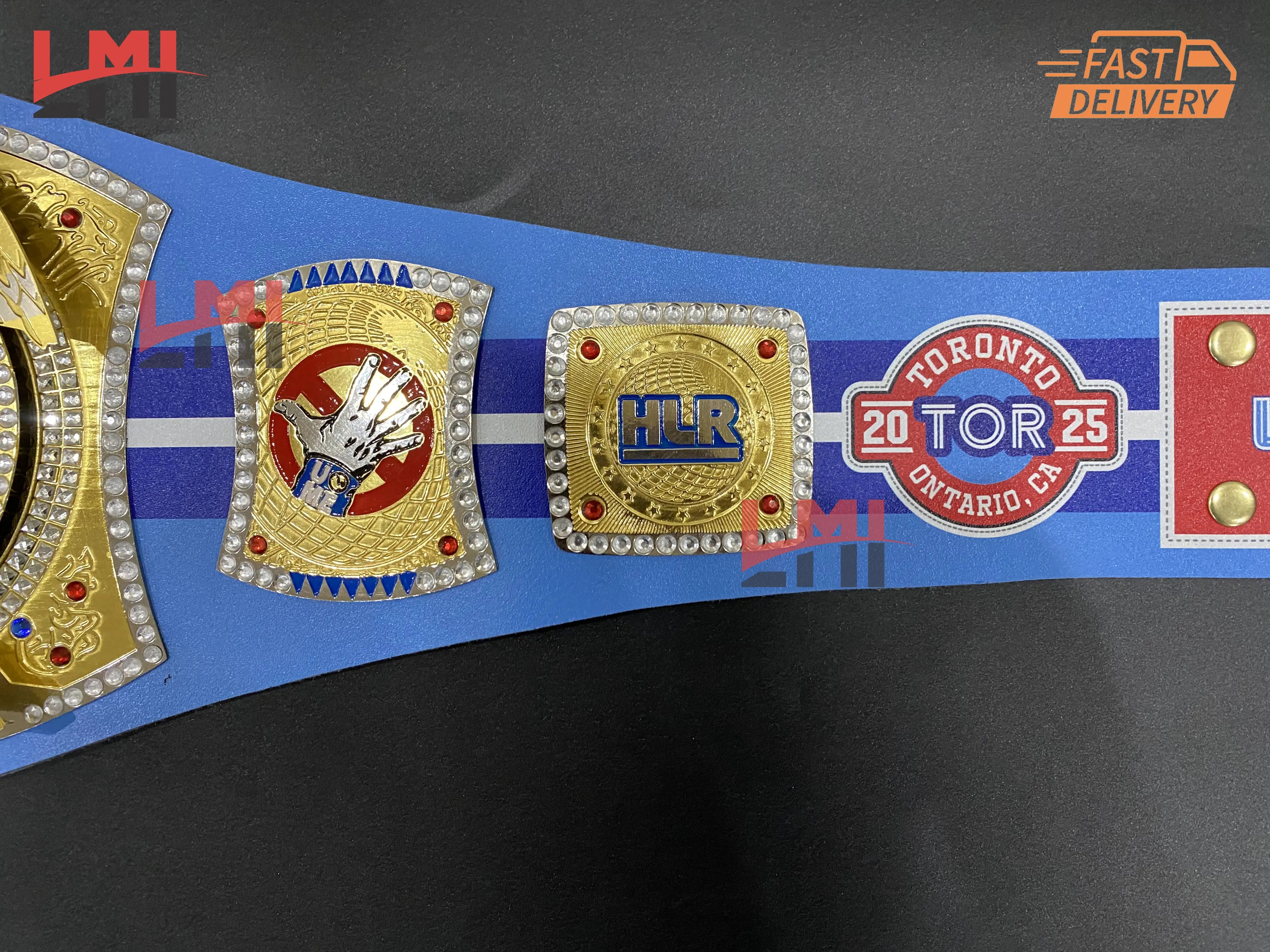 John Cena Farewell Tour 2025 Torronto Spinner Championship Belt Wrestling Brass 