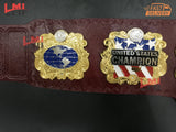 IWGP Version US World Heavyweight Championship Belt Wrestling 2mm Brass 