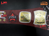 Edge Rated R Spinner World Heavyweight Championship Belt Wrestling Title Replica Belt - LMI Championship Belts