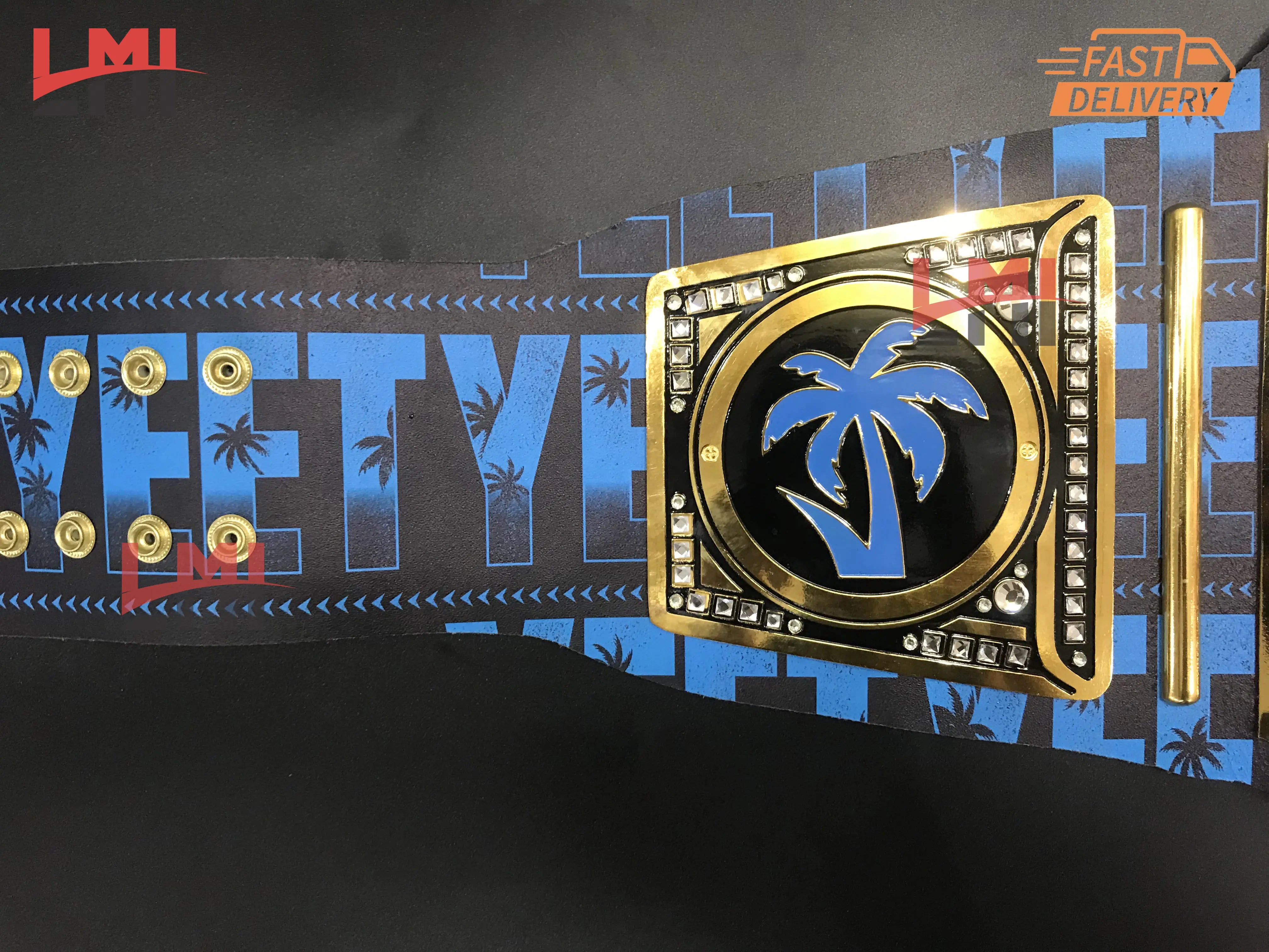Custom Yeet Jey Uso Championship Belt Wrestling Belt 2mm Brass 