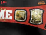 WWE John Cena Spinner World Heavyweight Championship Belt 2mm Brass - LMI Championship Belts
