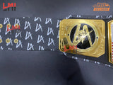 WWE La Knight Signature United States Championship Belt Replica Title Wrestling Belt 4mm - LMI Championship Belts