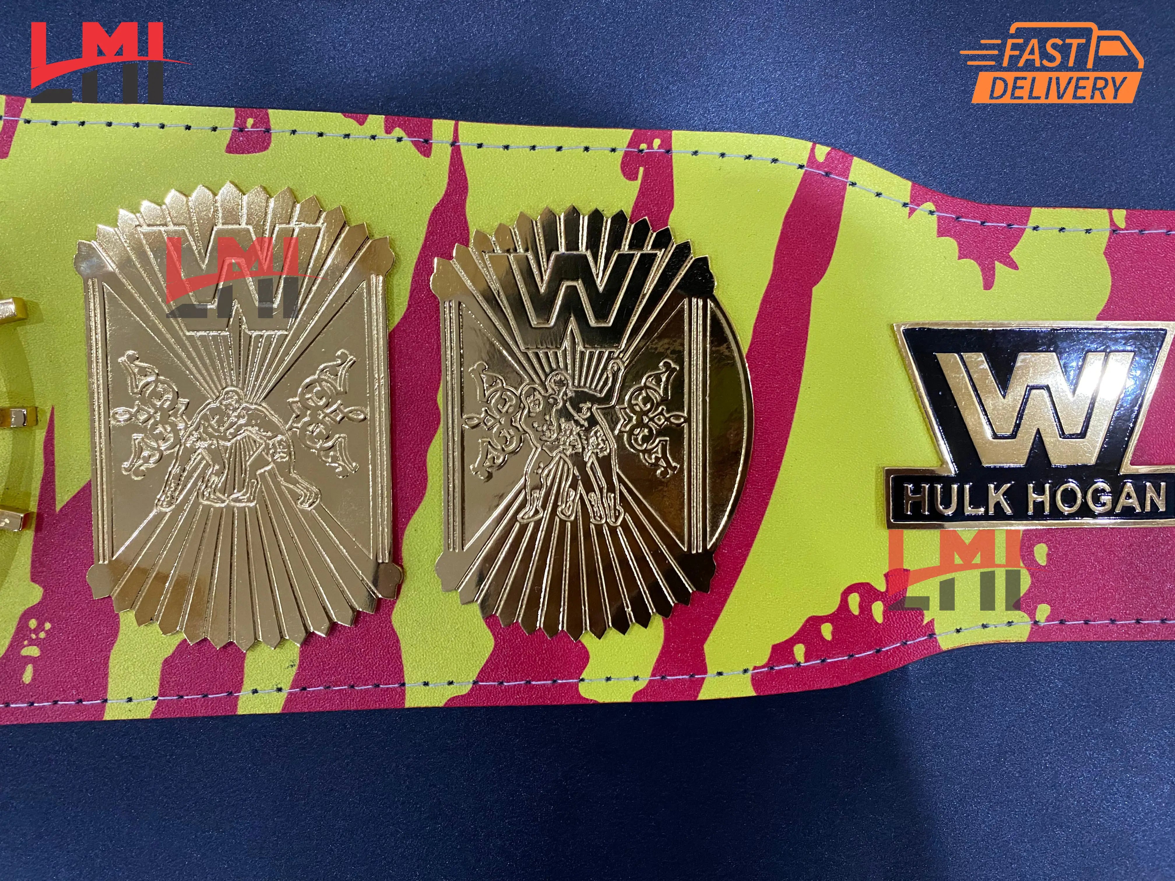 Tribute Hulk Hogan Winged Eagle Championship Belt Title Wrestling Belt 