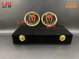 WWE Roman Reigns Tribal Chief Signature Black Side Plates 4mm 