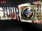New Custom Cody Rhodes Championship Belt Wrestling Belt 4mm Diecast - LMI Championship Belts