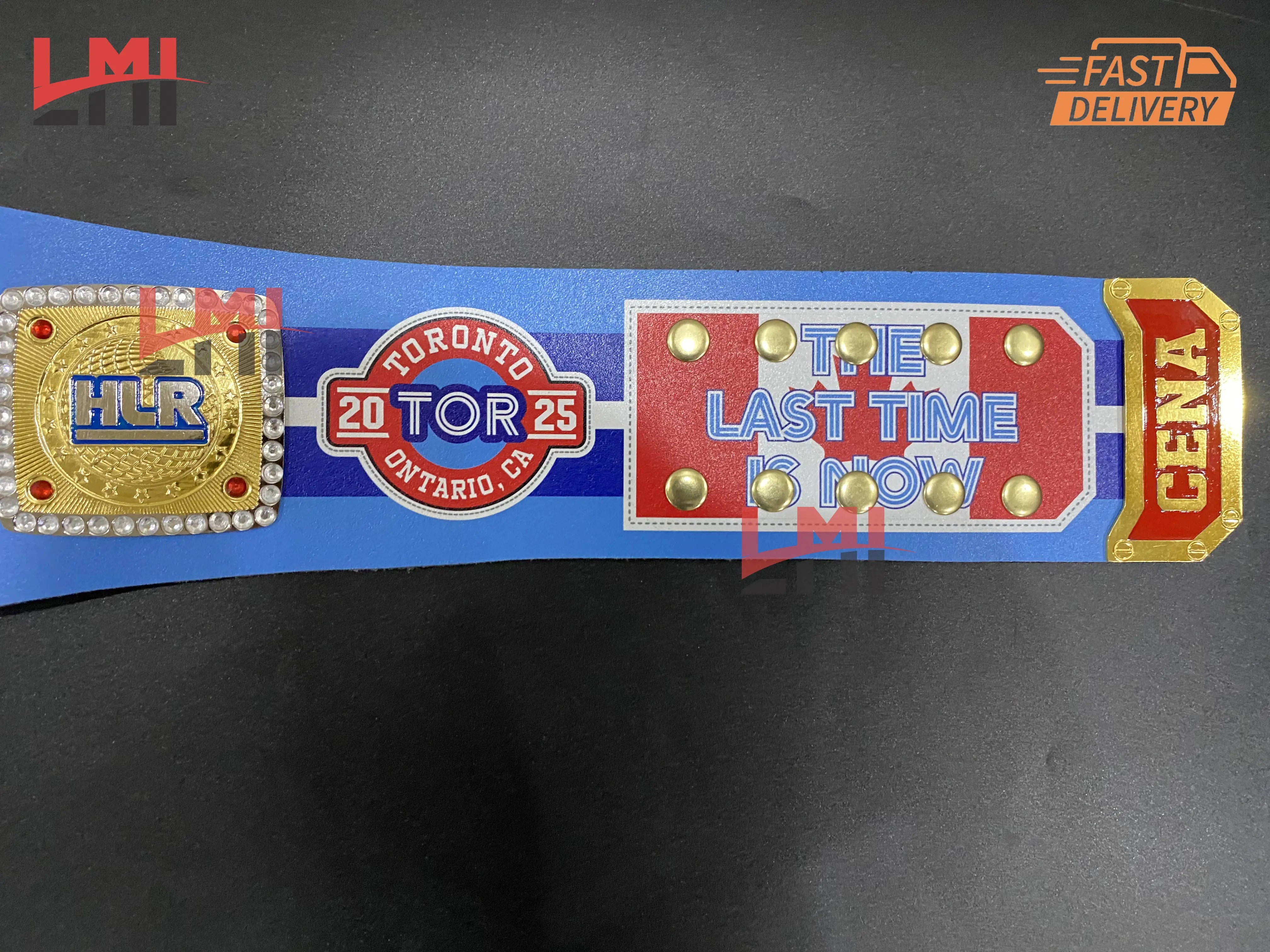 John Cena Farewell Tour 2025 Torronto Spinner Championship Belt Wrestling Brass 