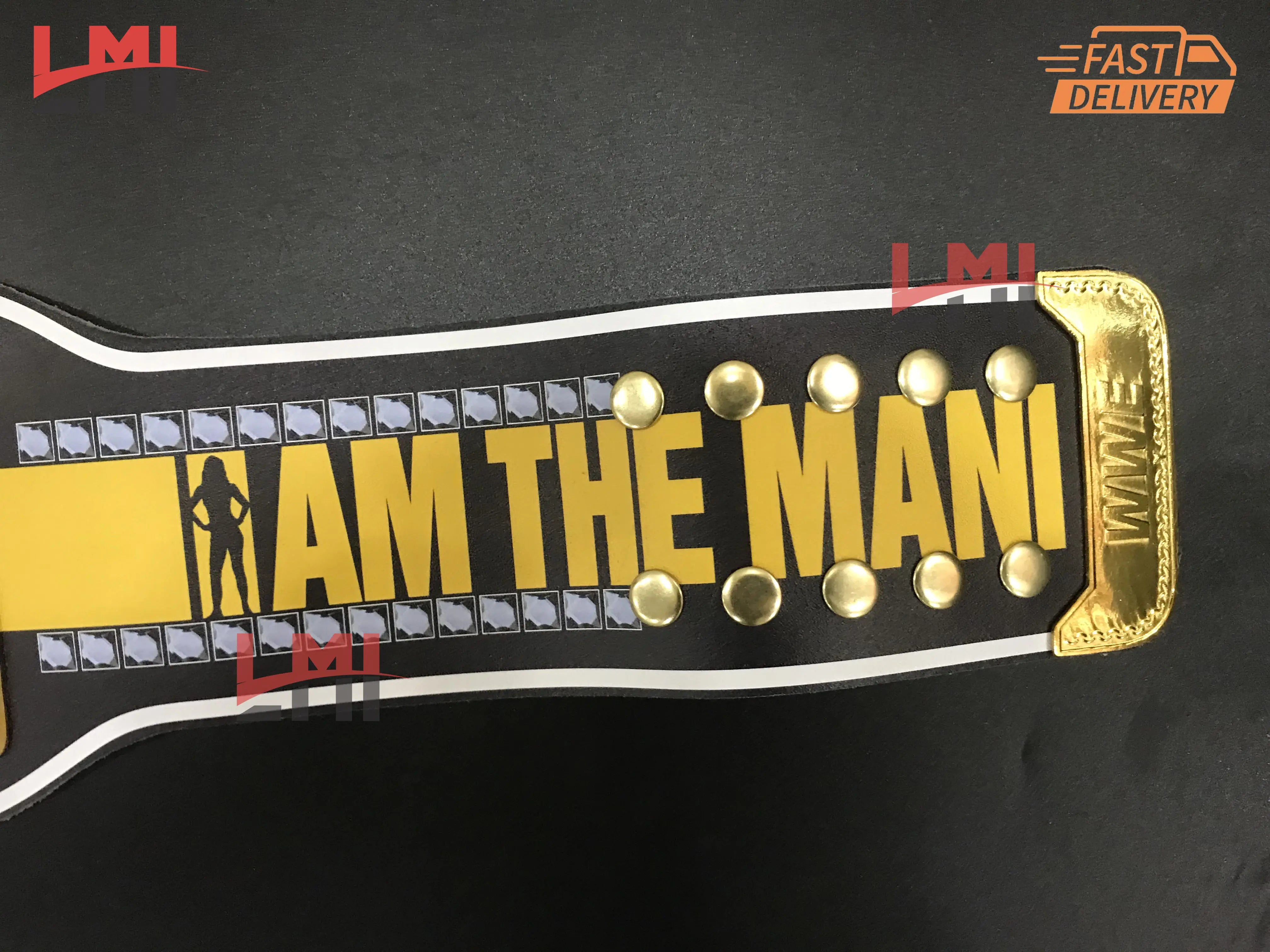 Becky Lynch The Man Custom Universal Replica Championship Belt 2mm Brass 