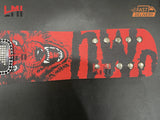 Custom NWO Wolfpack Spinner World Heavyweight Replica Championship Belt 2mm - LMI Championship Belts