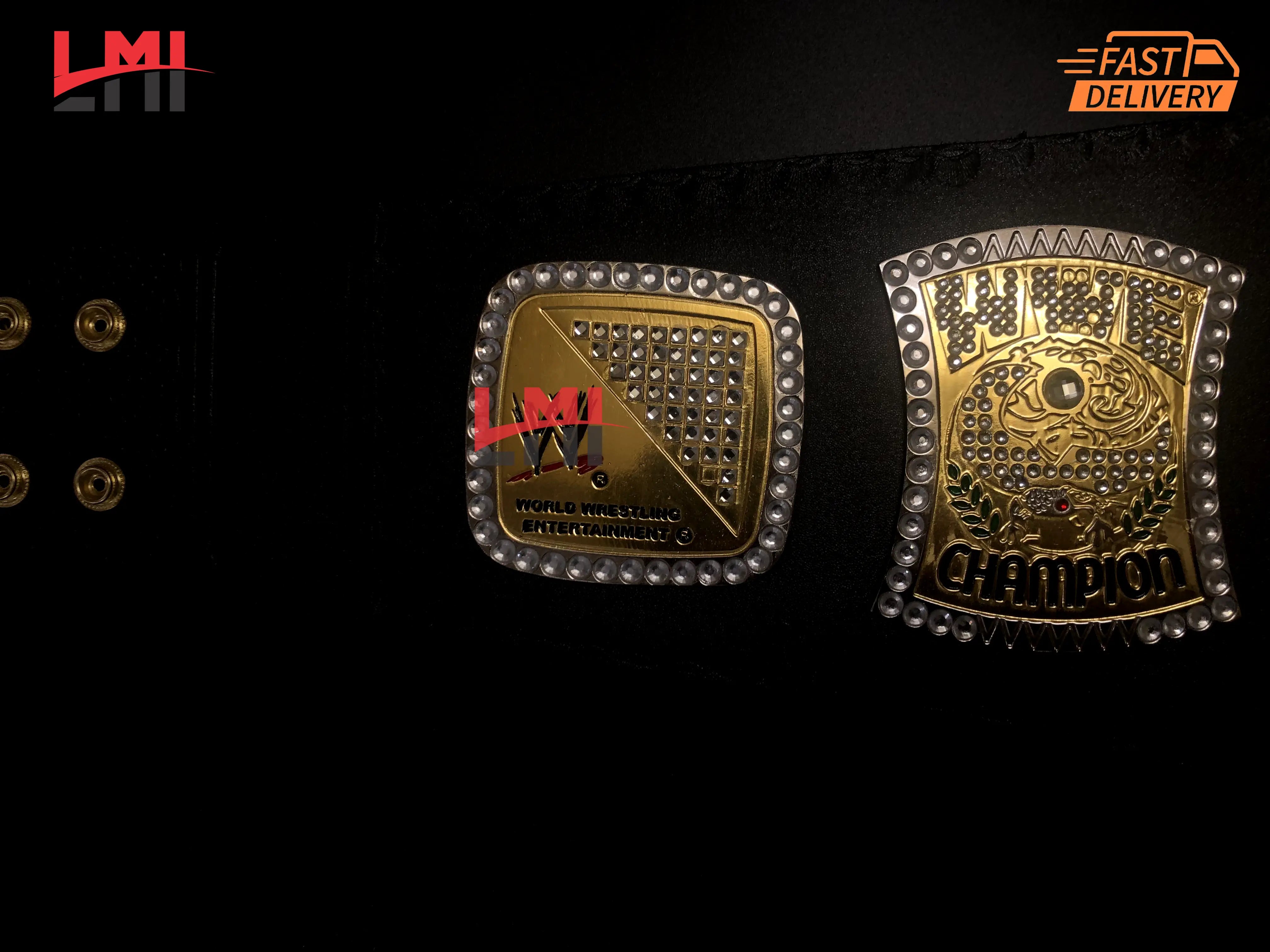 WWE Spinner World Heavyweight Replica Championship Belt 2mm - LMI Championship Belts