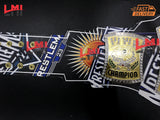 Wrestlemania 40 Spinner World Heavyweight Championship Belt - LMI Championship Belts