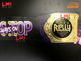 Rhea Ripley Custom Women's World Heavyweight Championship Belt 2mm Brass 