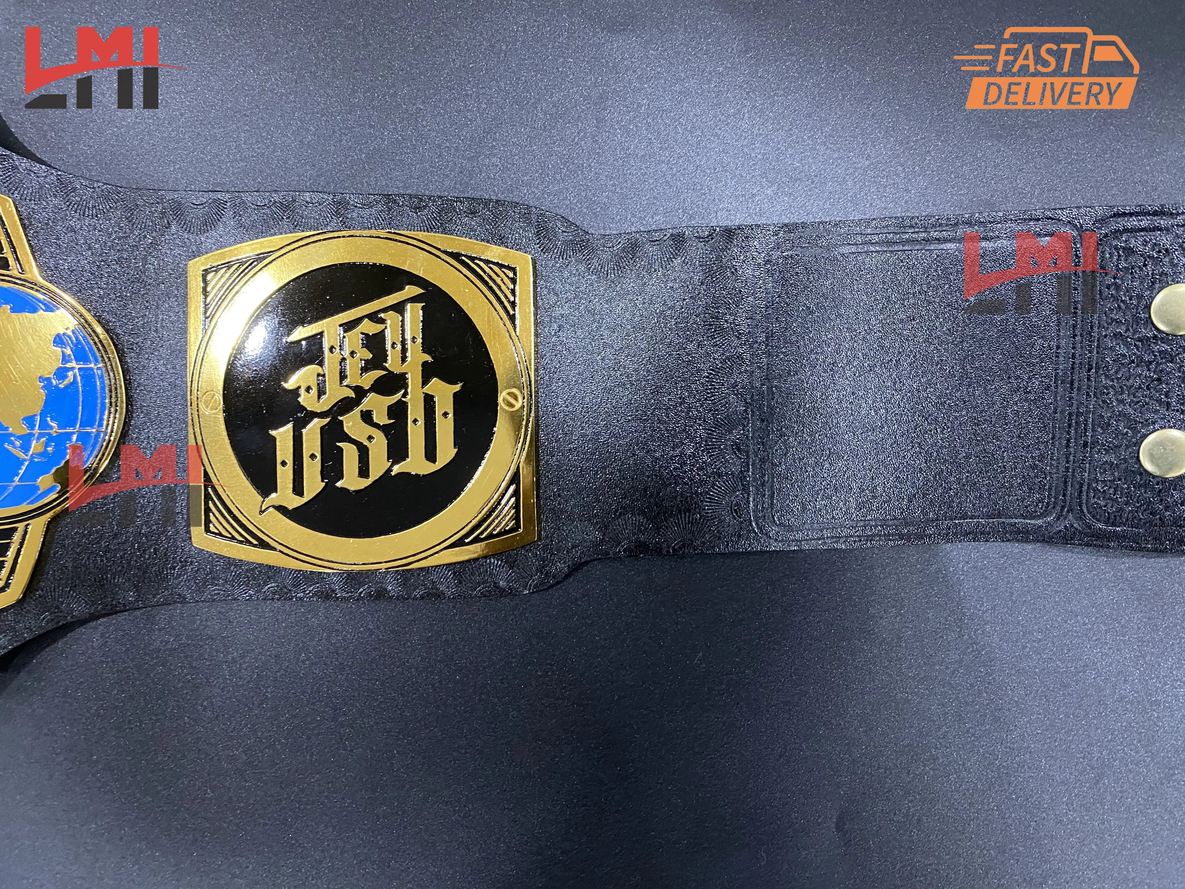 Jey Uso Yeet Intercontinental Championship Belt Wrestling Belt 2mm Brass 