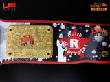 Custom Edge Rated R Big Gold World Heavyweight Championship Belt Wrestling Replica Belt - LMI Championship Belts
