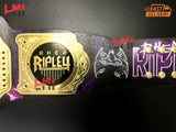 Rhea Ripley Custom Women's World Heavyweight Championship Belt 2mm Brass 