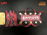 Custom Batista Big Gold World Heavyweight Championship Belt 2mm Brass 