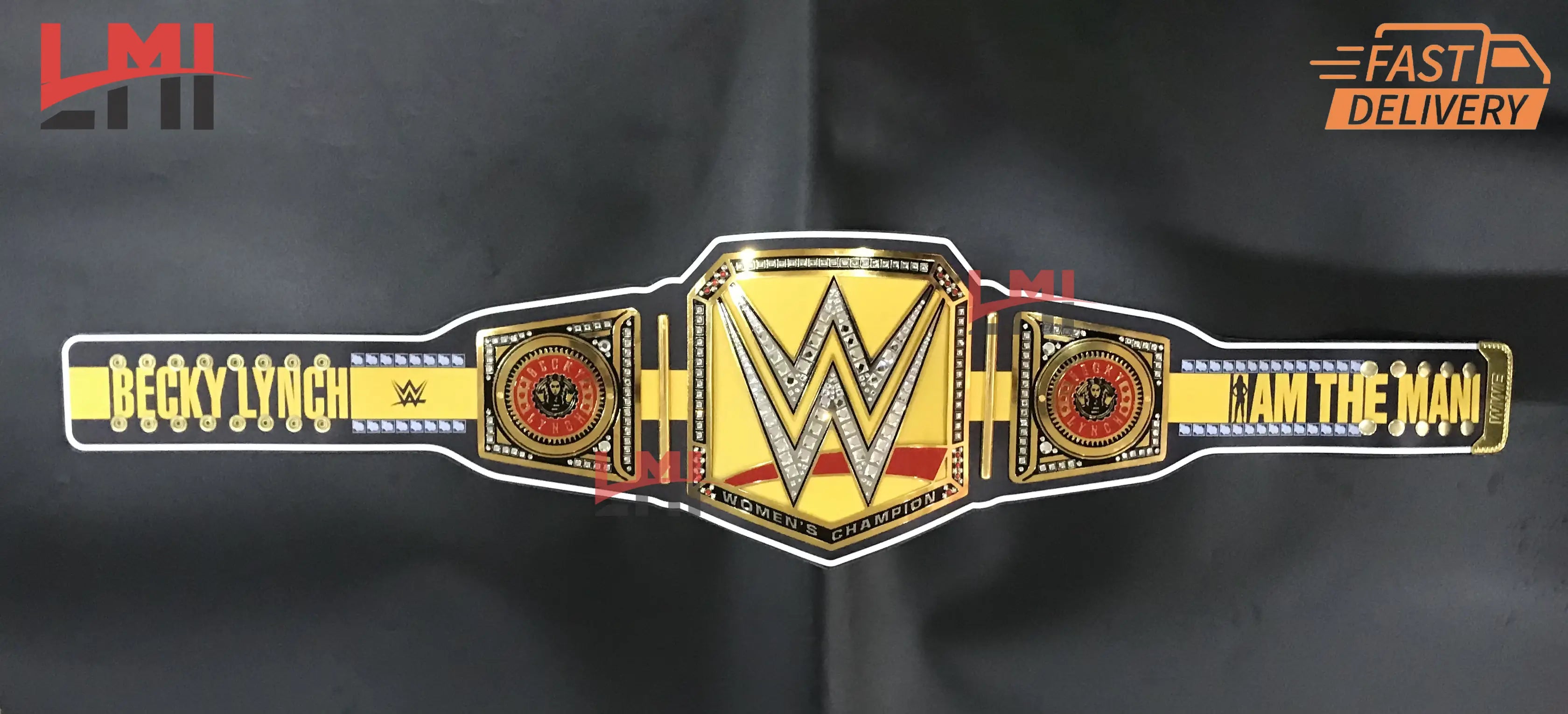 Becky Lynch The Man Custom Universal Replica Championship Belt 2mm Brass 